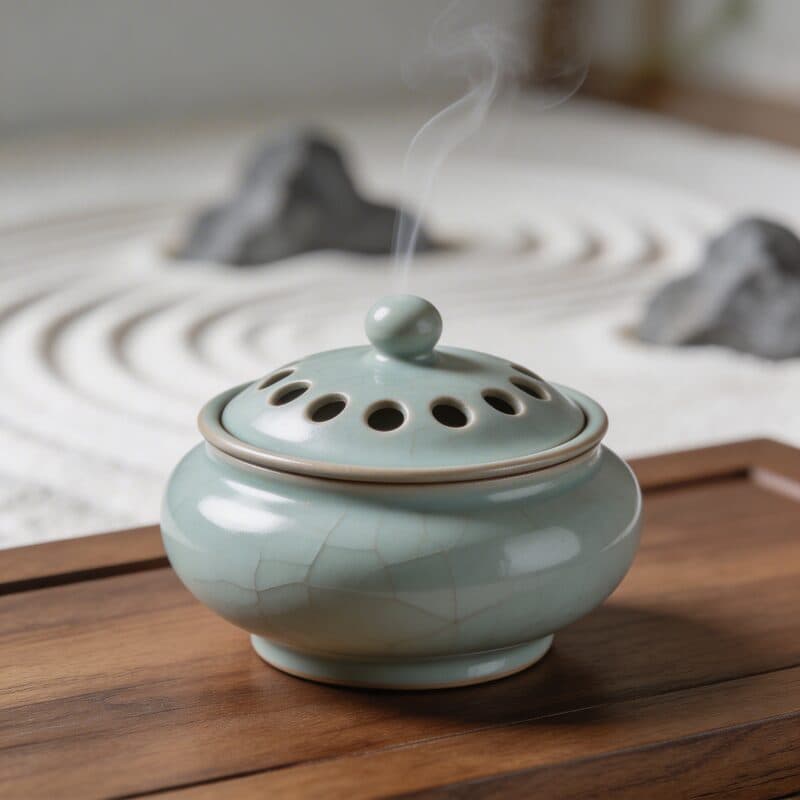 景德镇青瓷香炉