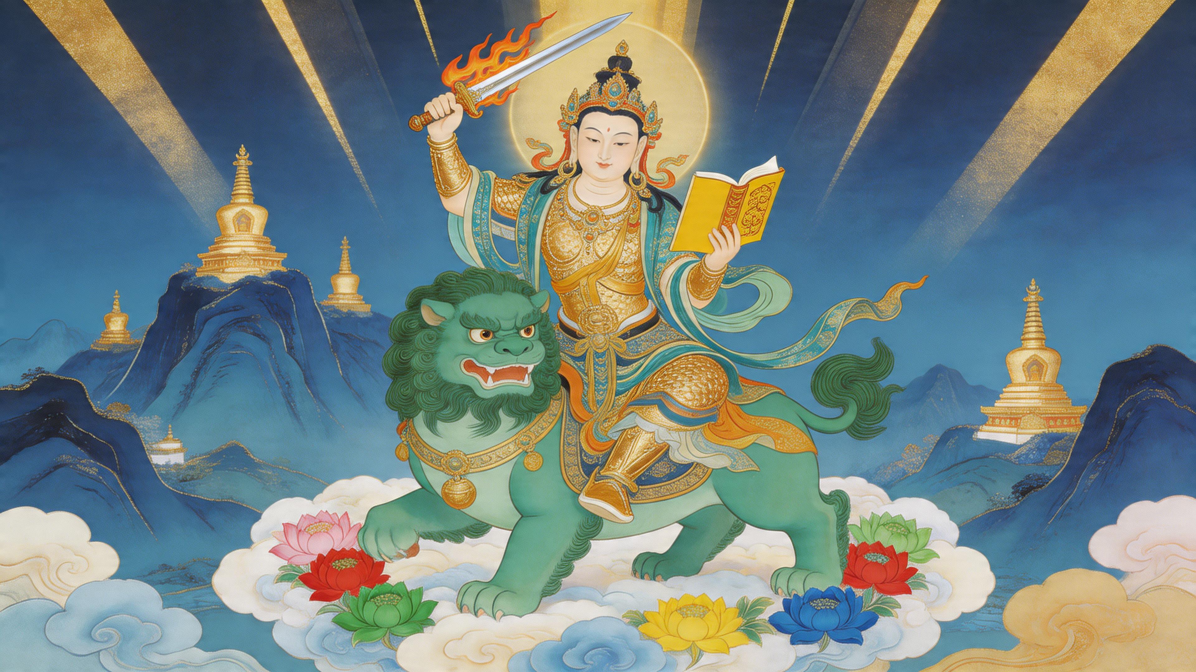 문수보살 · 지혜검상