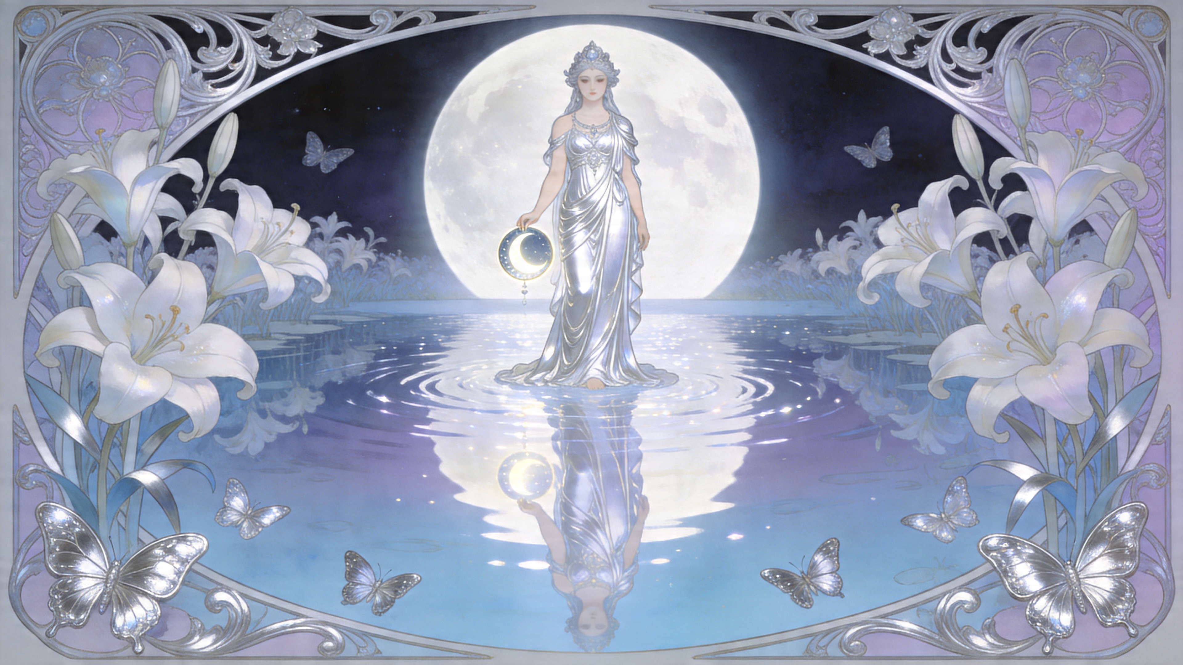 월광보살 · 무하 달빛