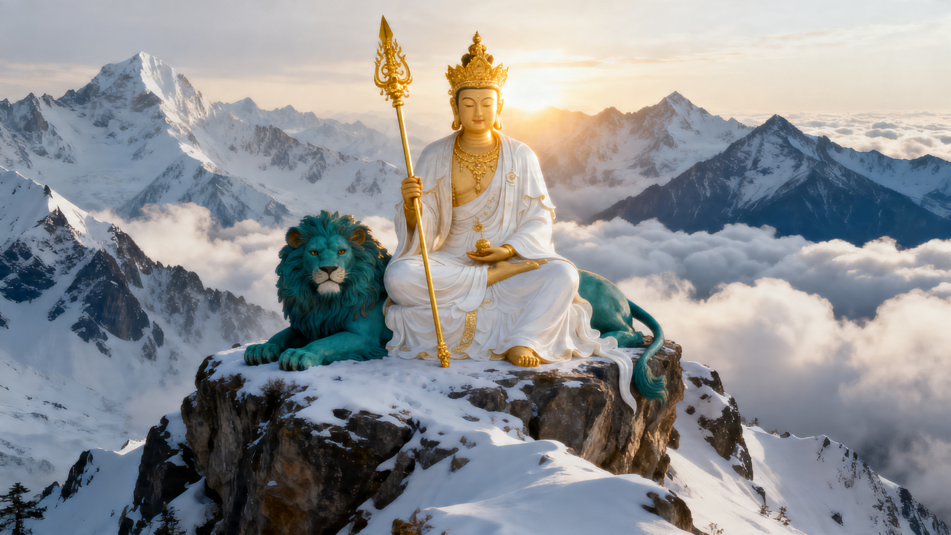 문수보살 · 설산 문도