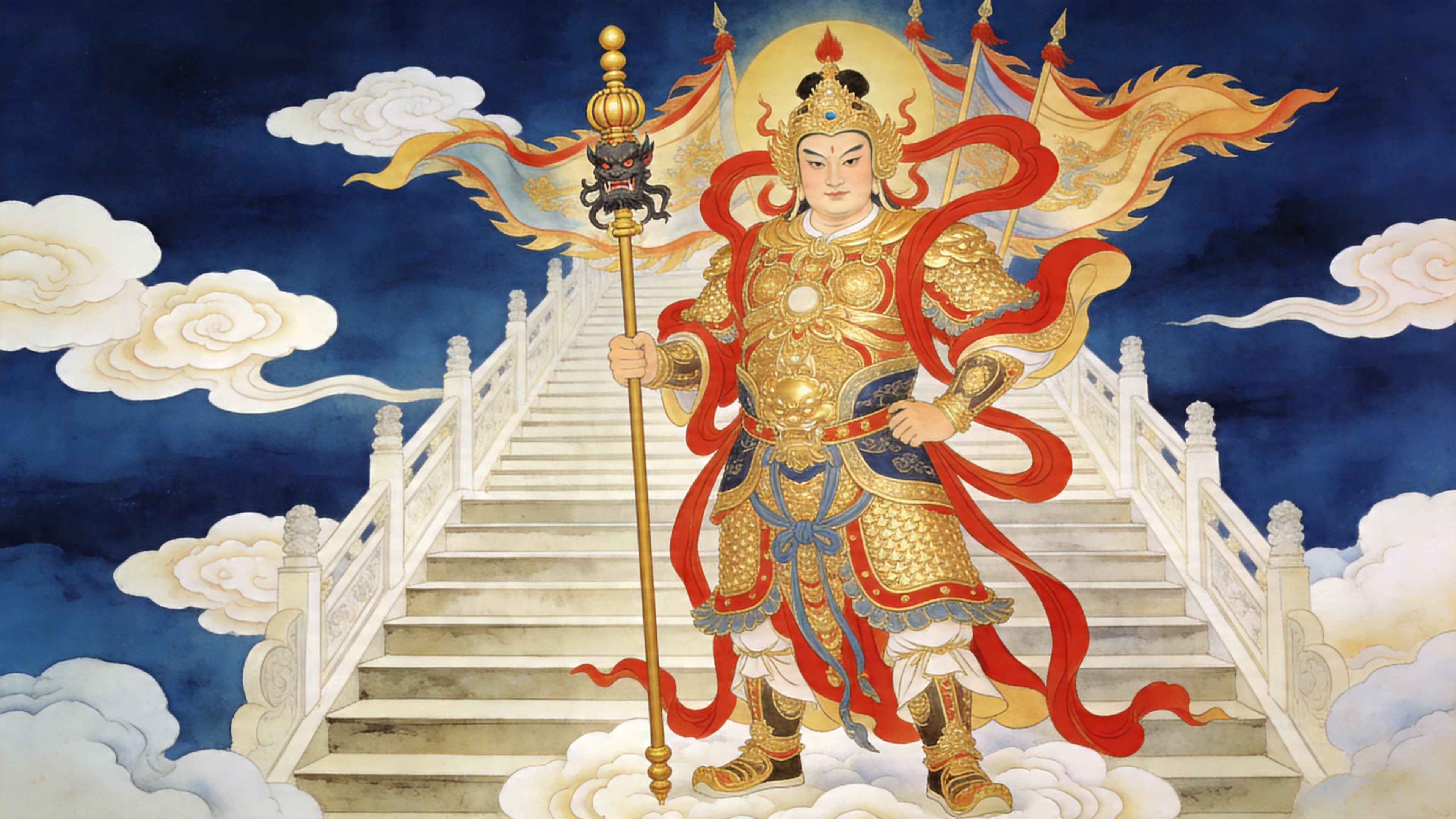 위타보살 · 금갑 호법