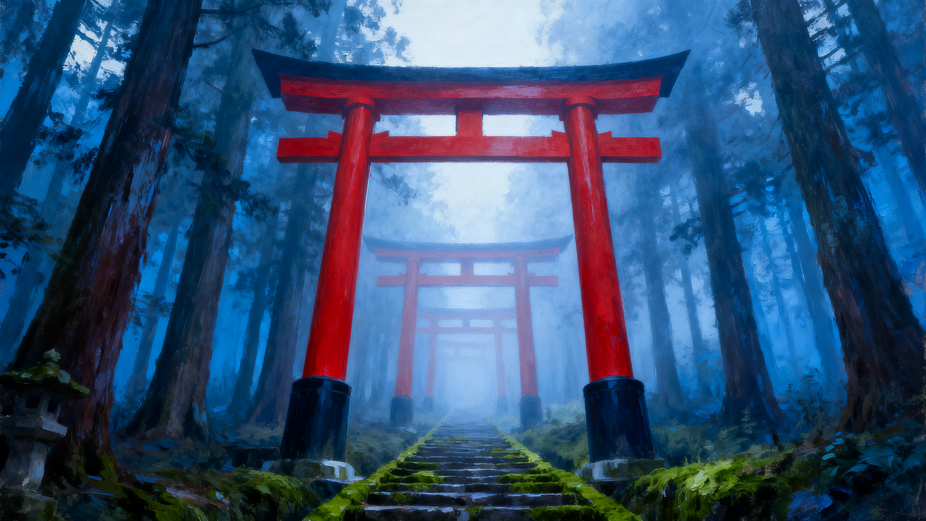 水中の鳥居